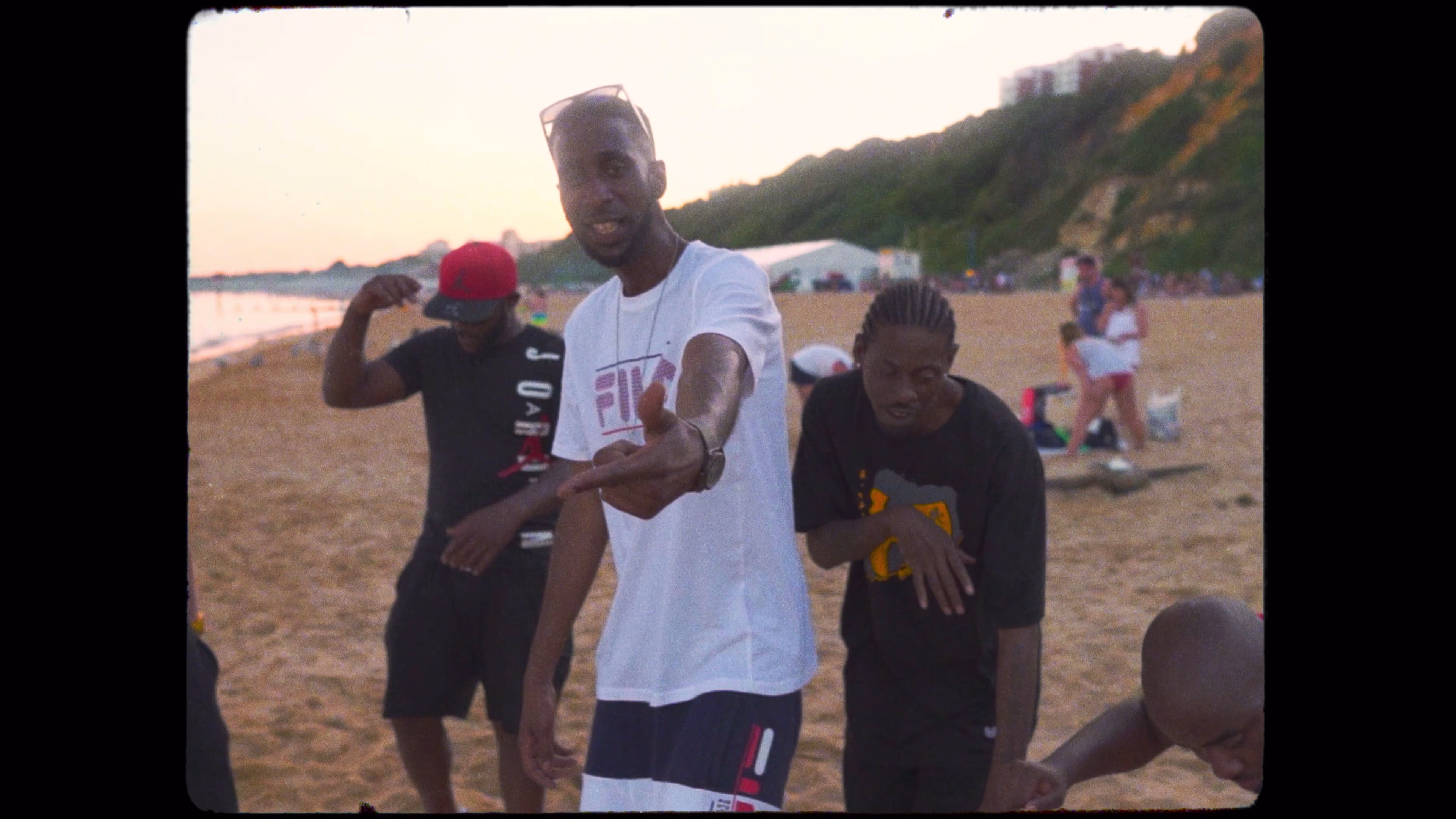New Guardz performance on the sand in Bournemouth
