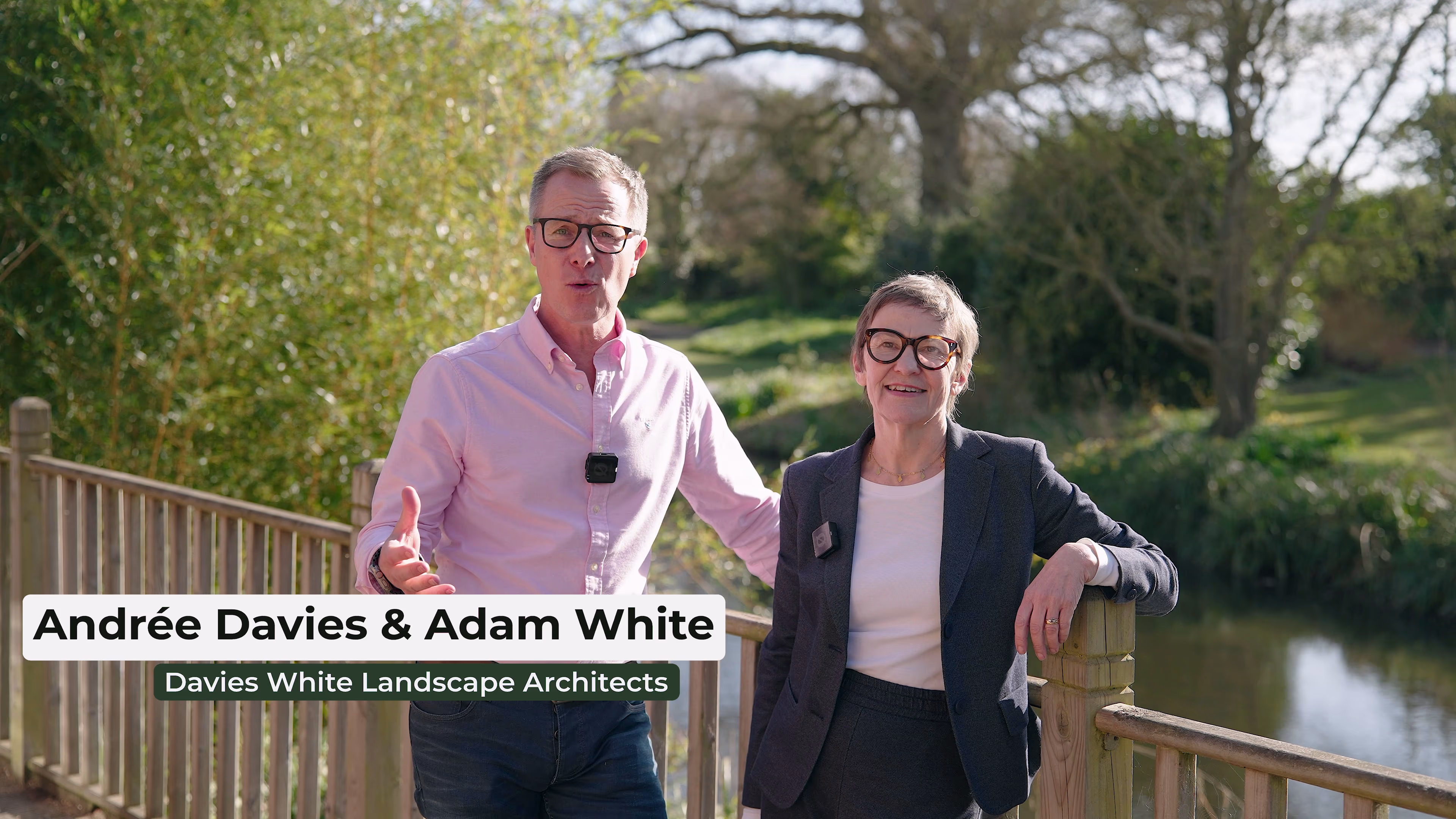 Adam White and Andrée Davies interviewed together at Beth Chatto Gardens