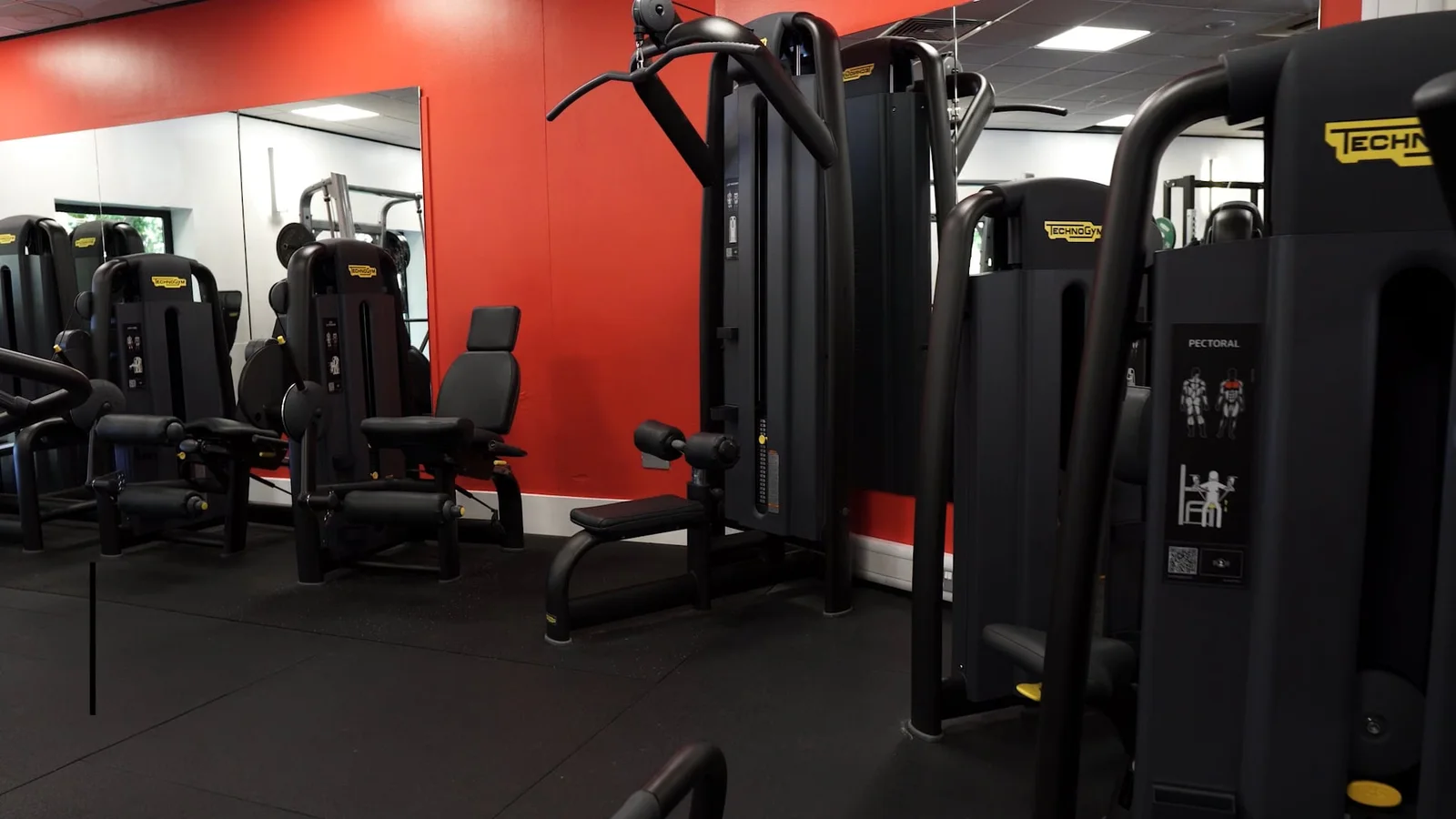Strength equipment inside the Essex Sport gym