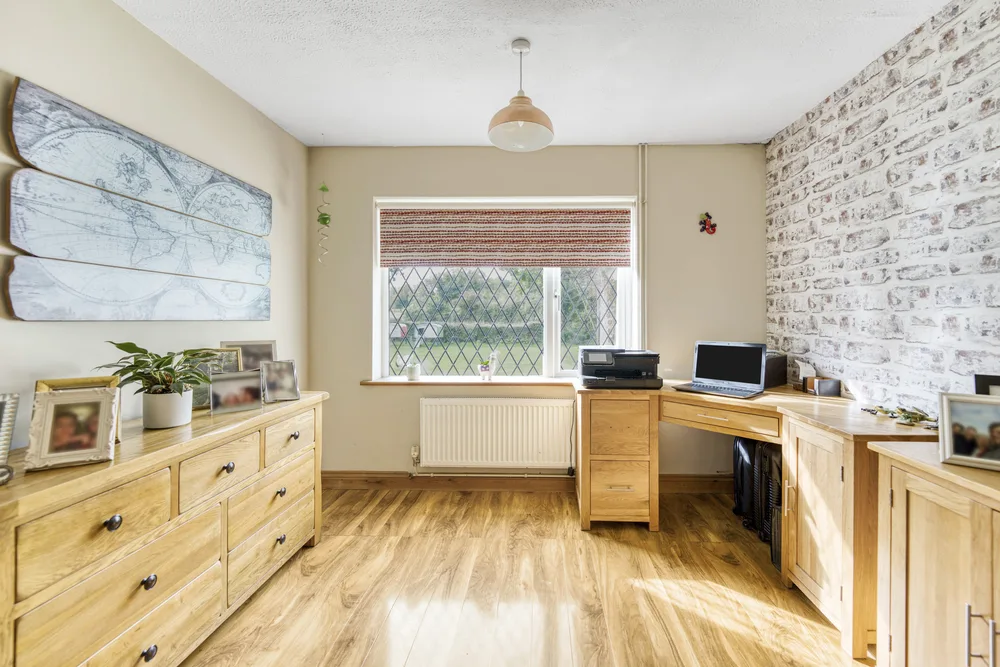 Study with desk and storage — Vancouver, Brockley