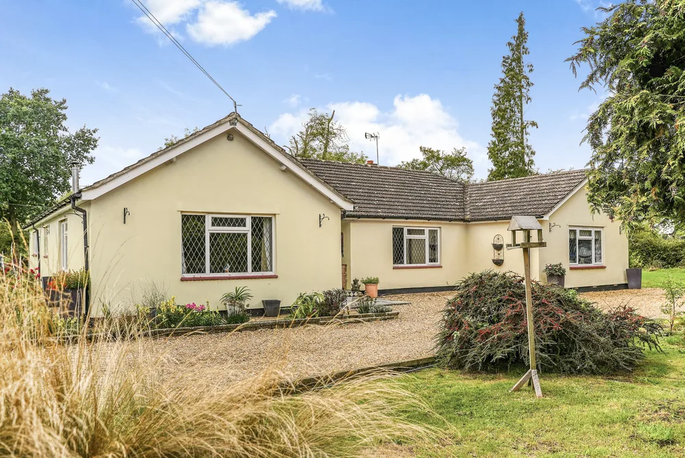 Garden-side elevation of the bungalow — Vancouver, Brockley