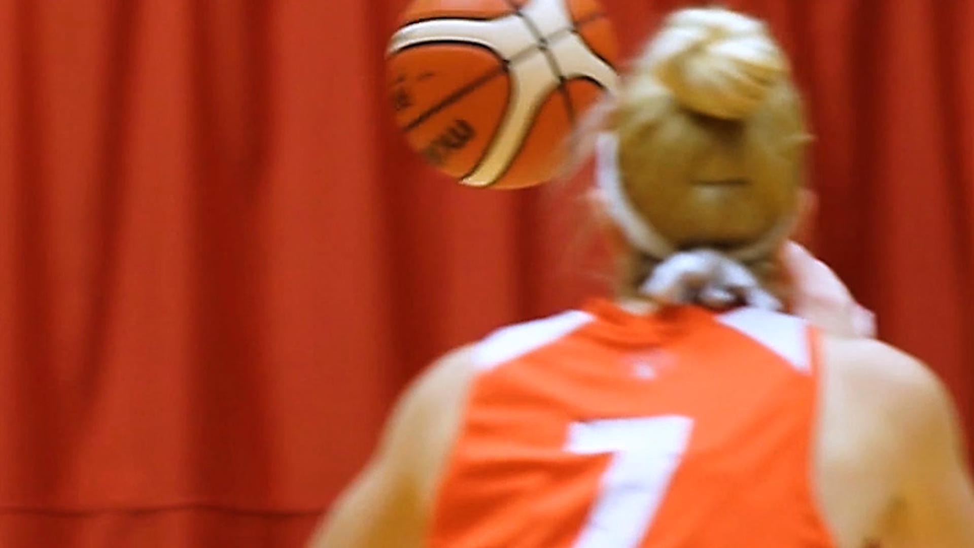 Essex Rebels basketball player during the finals coverage