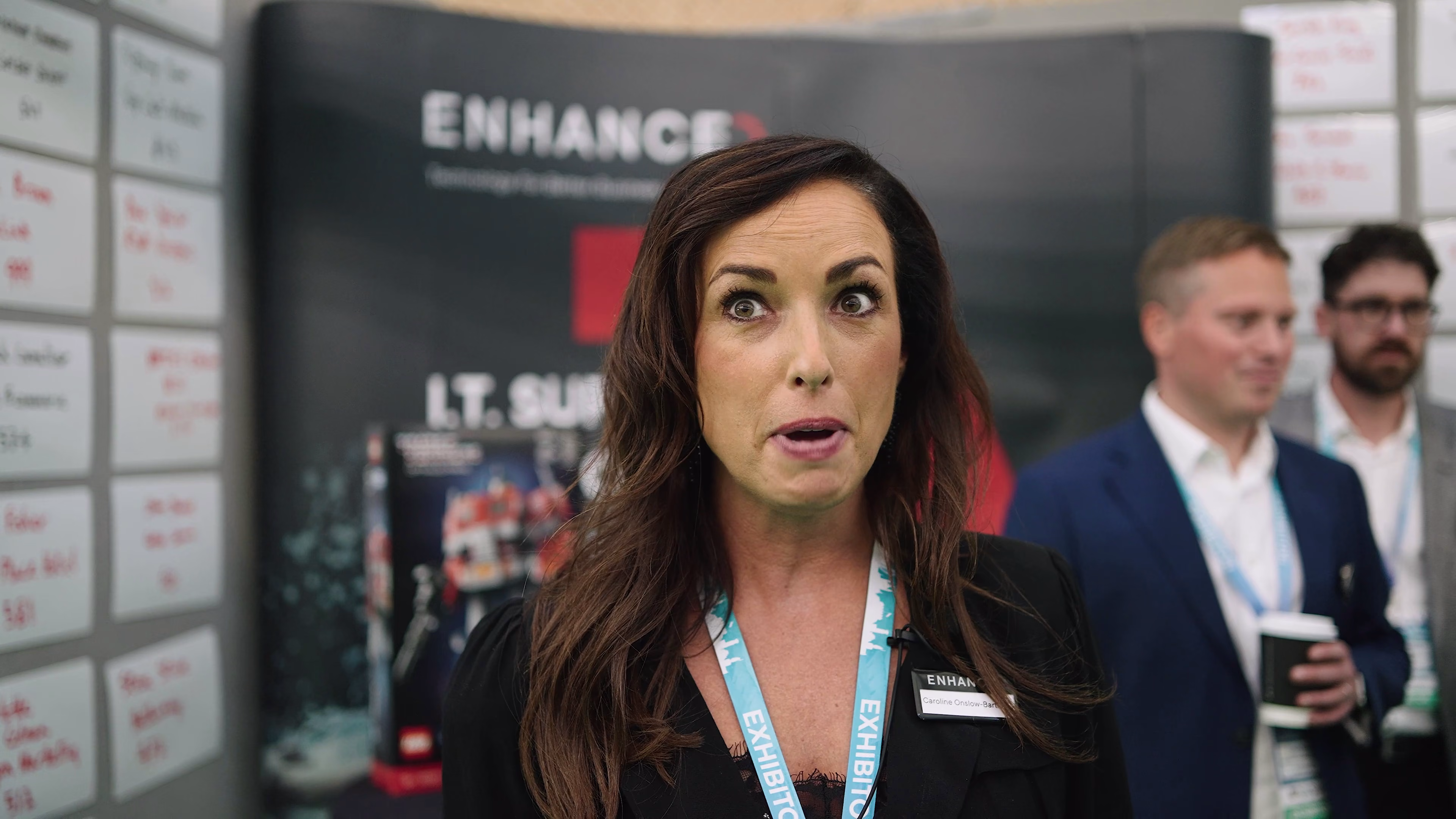 Exhibitor interview recorded on the Hampshire Business Show floor