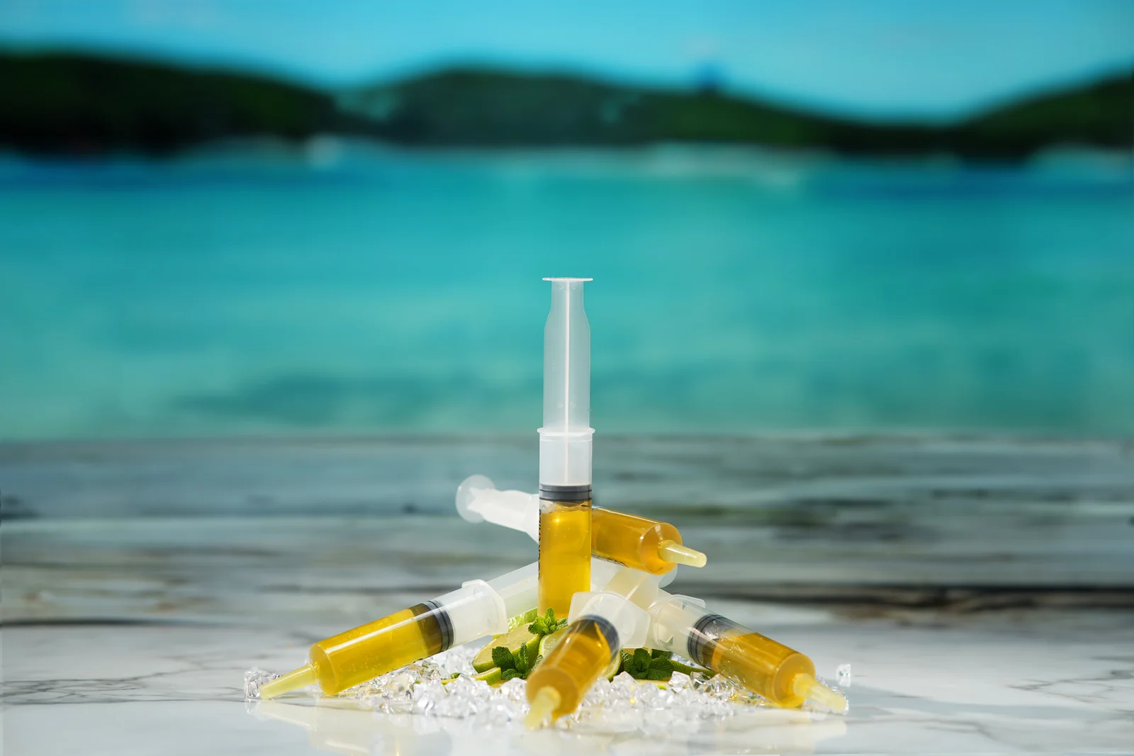 Jellyshotz Margarita wedding-range product arrangement