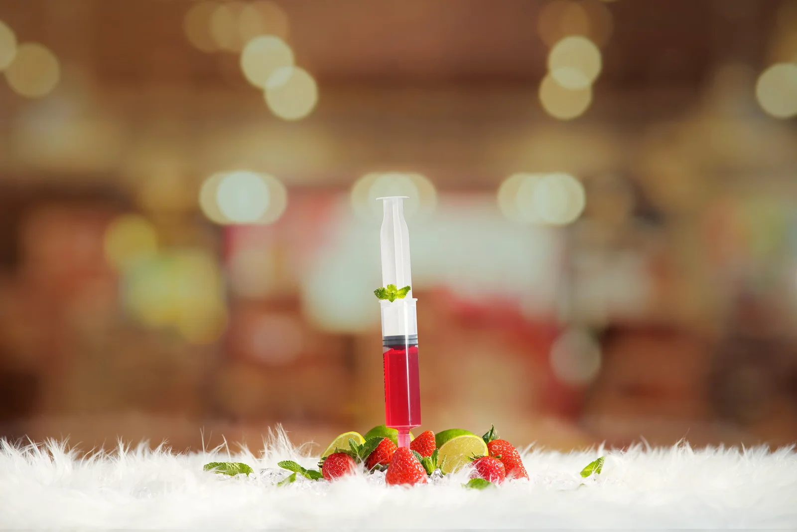 Jellyshotz Strawberry Daiquiri wedding-range product arrangement