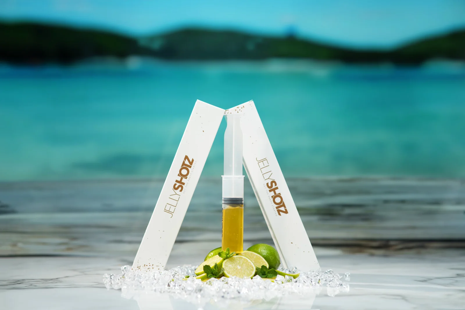 Jellyshotz Margarita wedding-range product arrangement