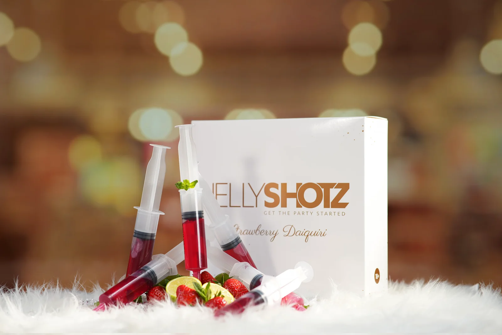 Jellyshotz Strawberry Daiquiri wedding-range hero photograph