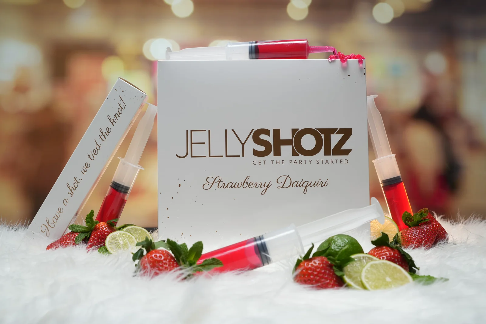 Jellyshotz Strawberry Daiquiri wedding-range hero photograph