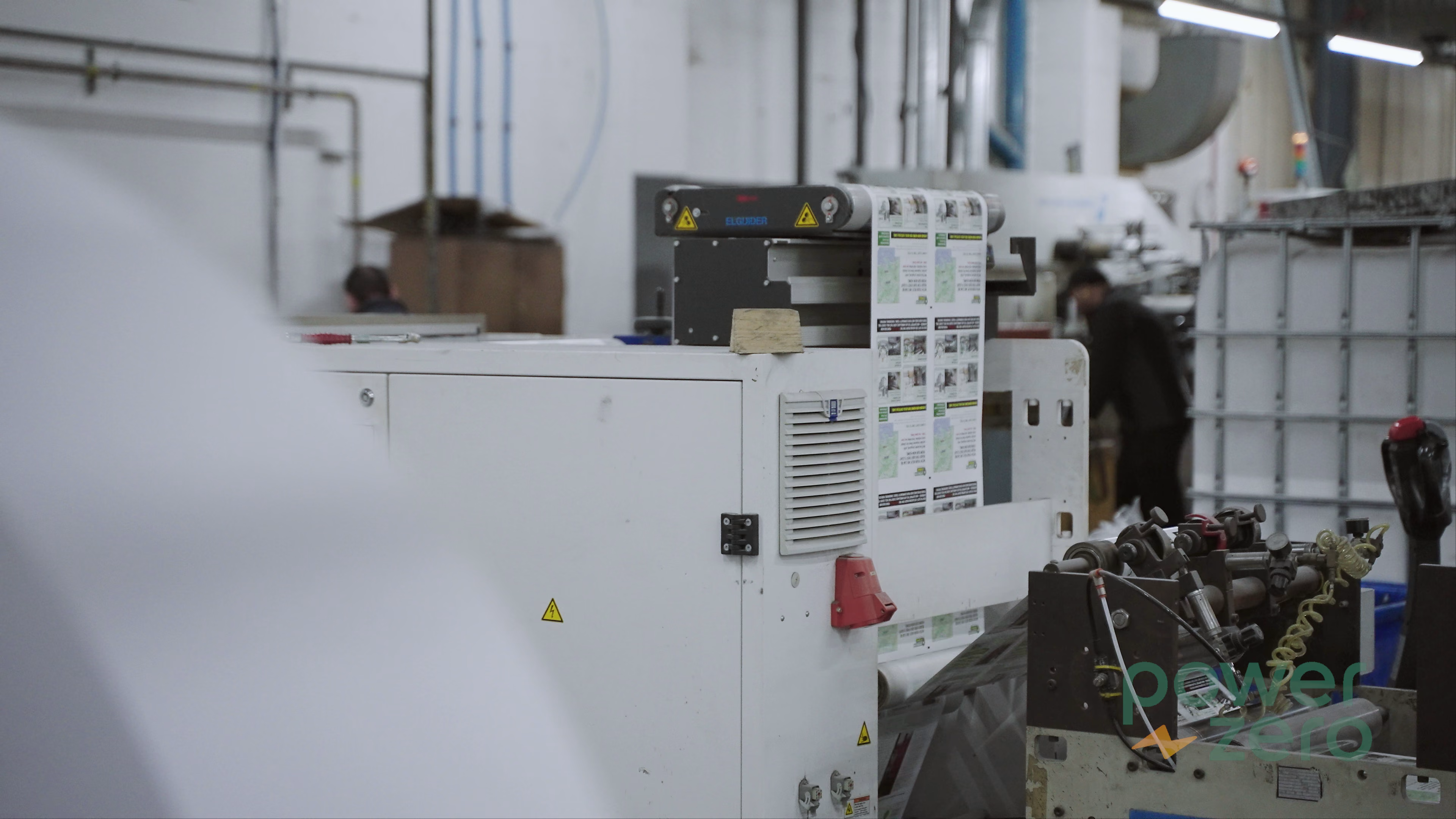 Specialist equipment inside the Mail Solutions manufacturing plant