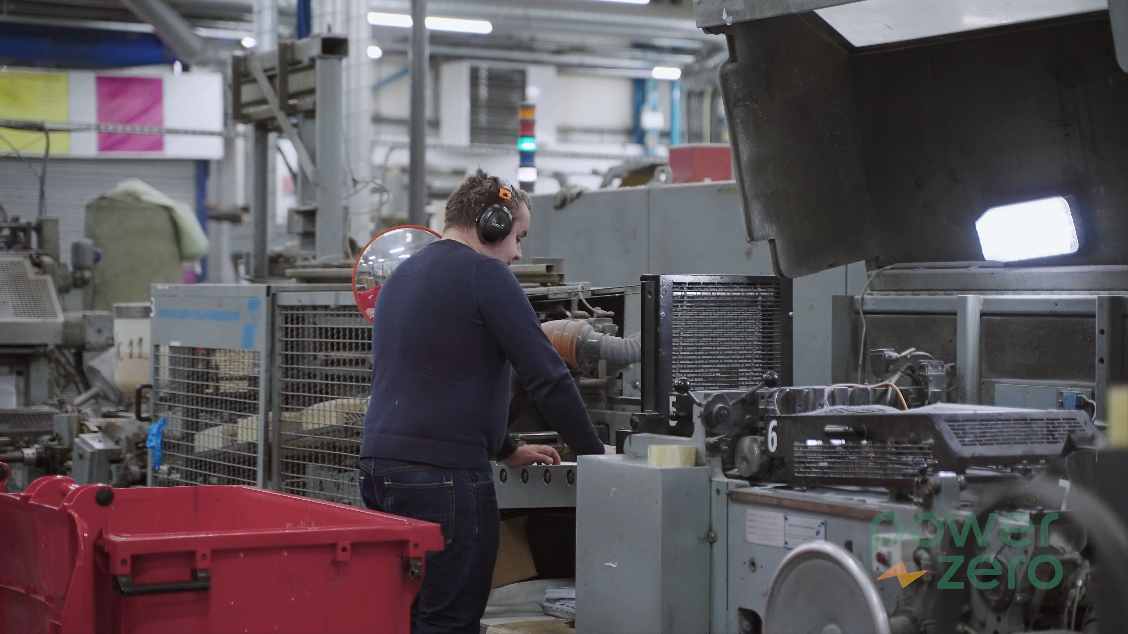Mail Solutions employee working on the Telford factory floor