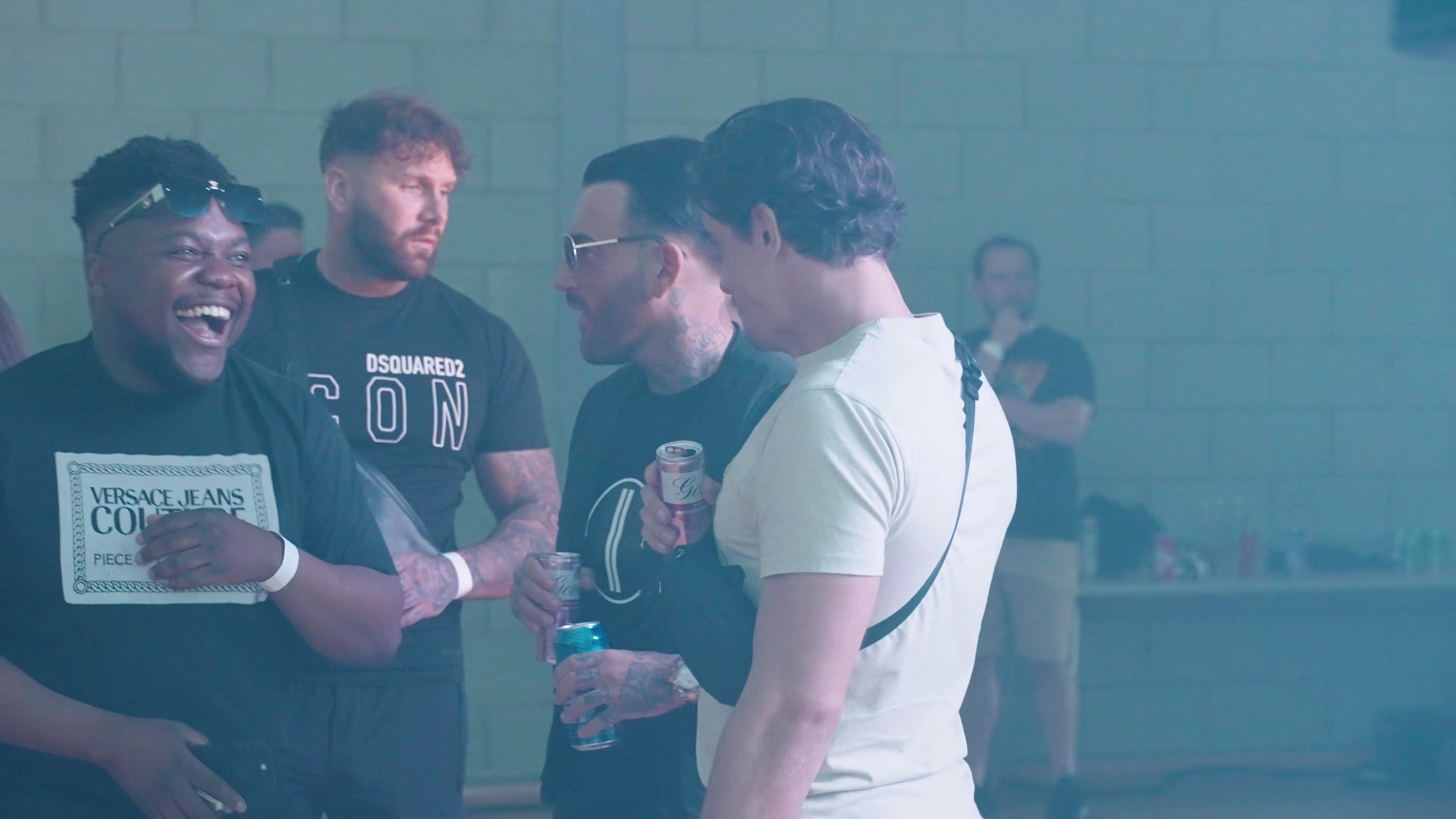 Candid audience moment captured during the Maxy Boy event vlog