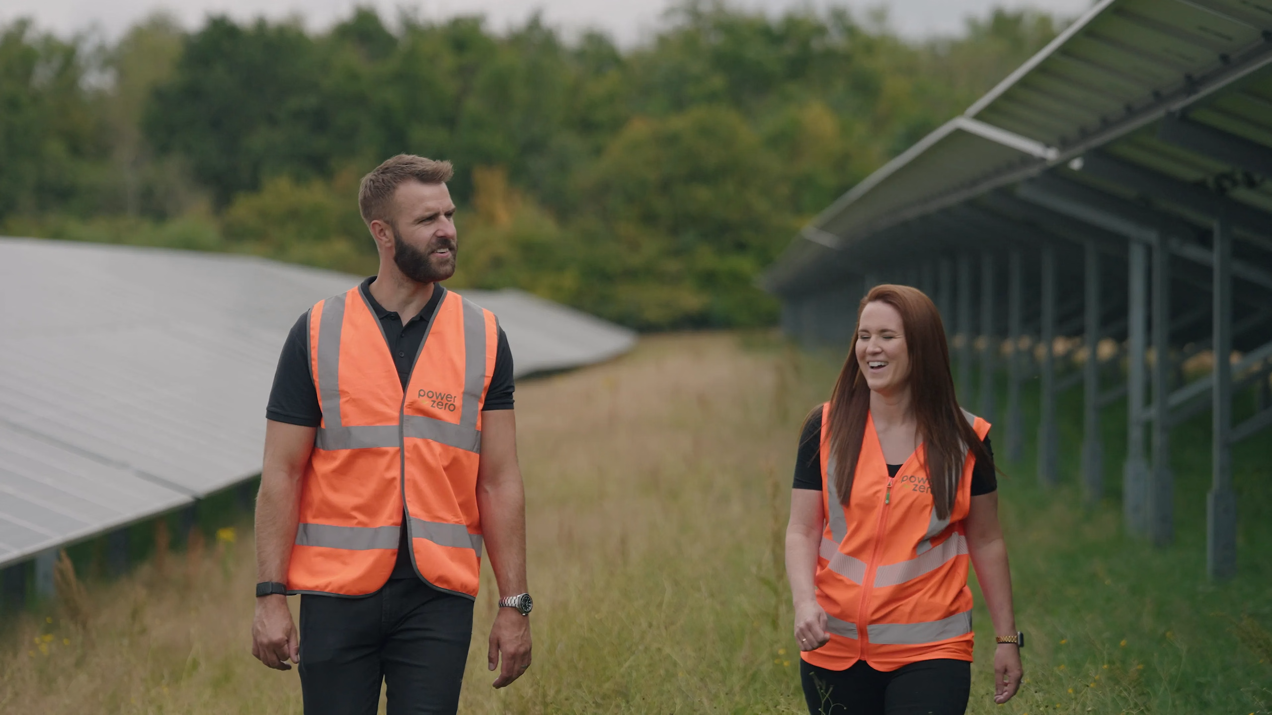 Root-Power and project team members beside the Denby Pottery solar array