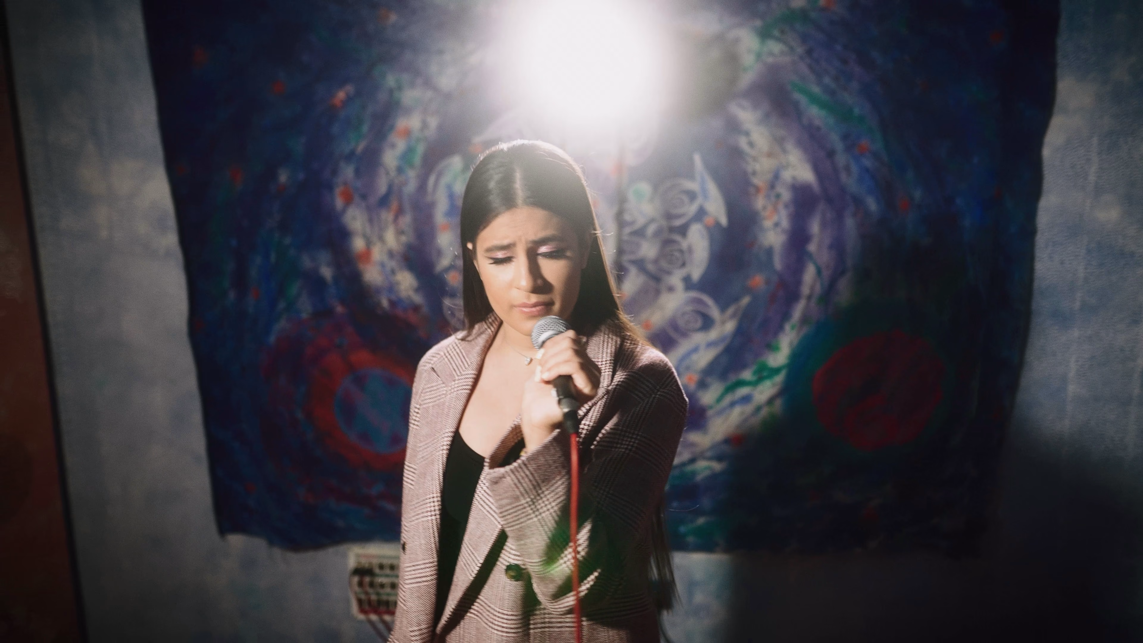 RIDI performing Creep during a multicamera London music video shoot