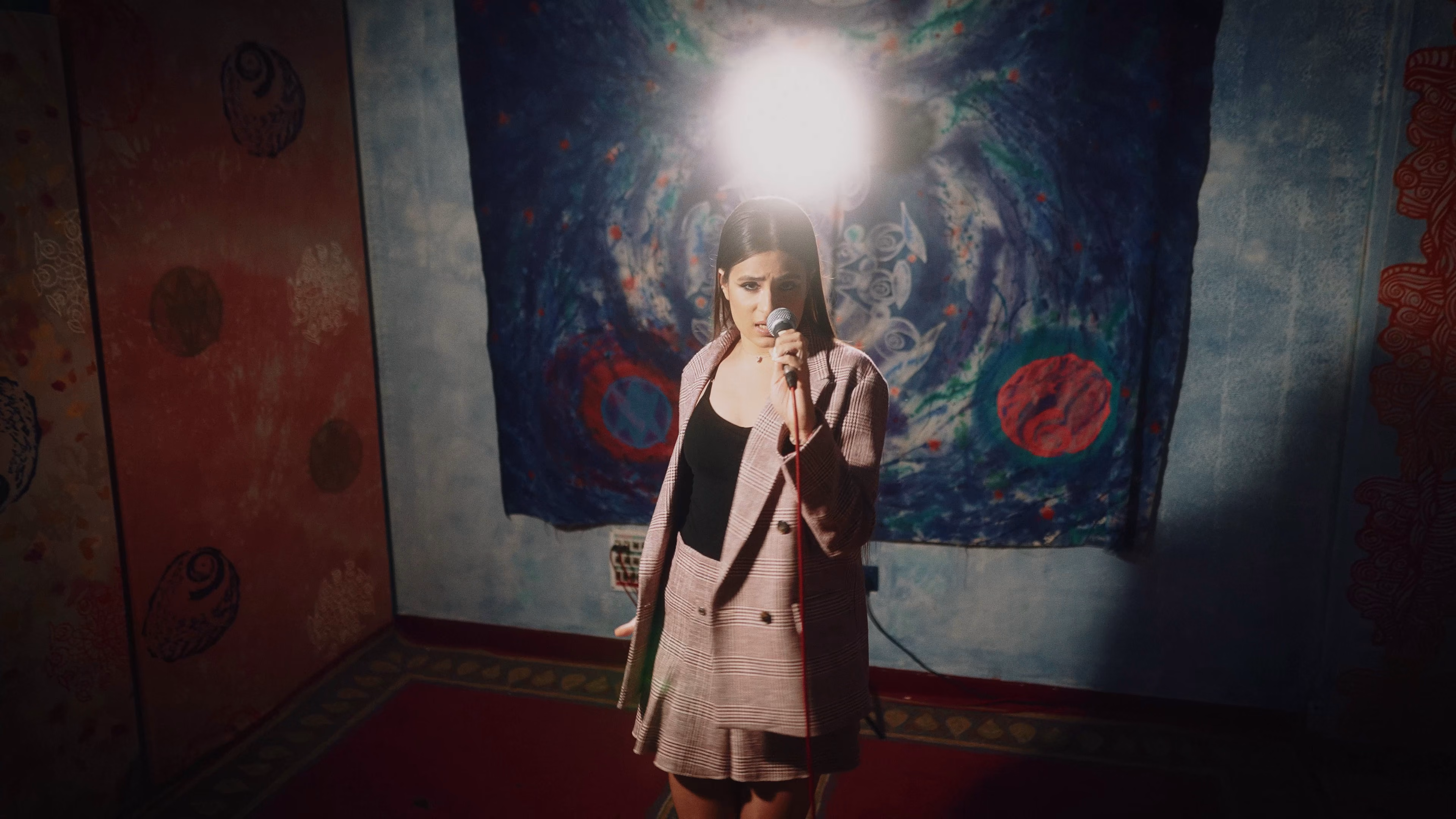 RIDI performing Creep during a multicamera London music video shoot