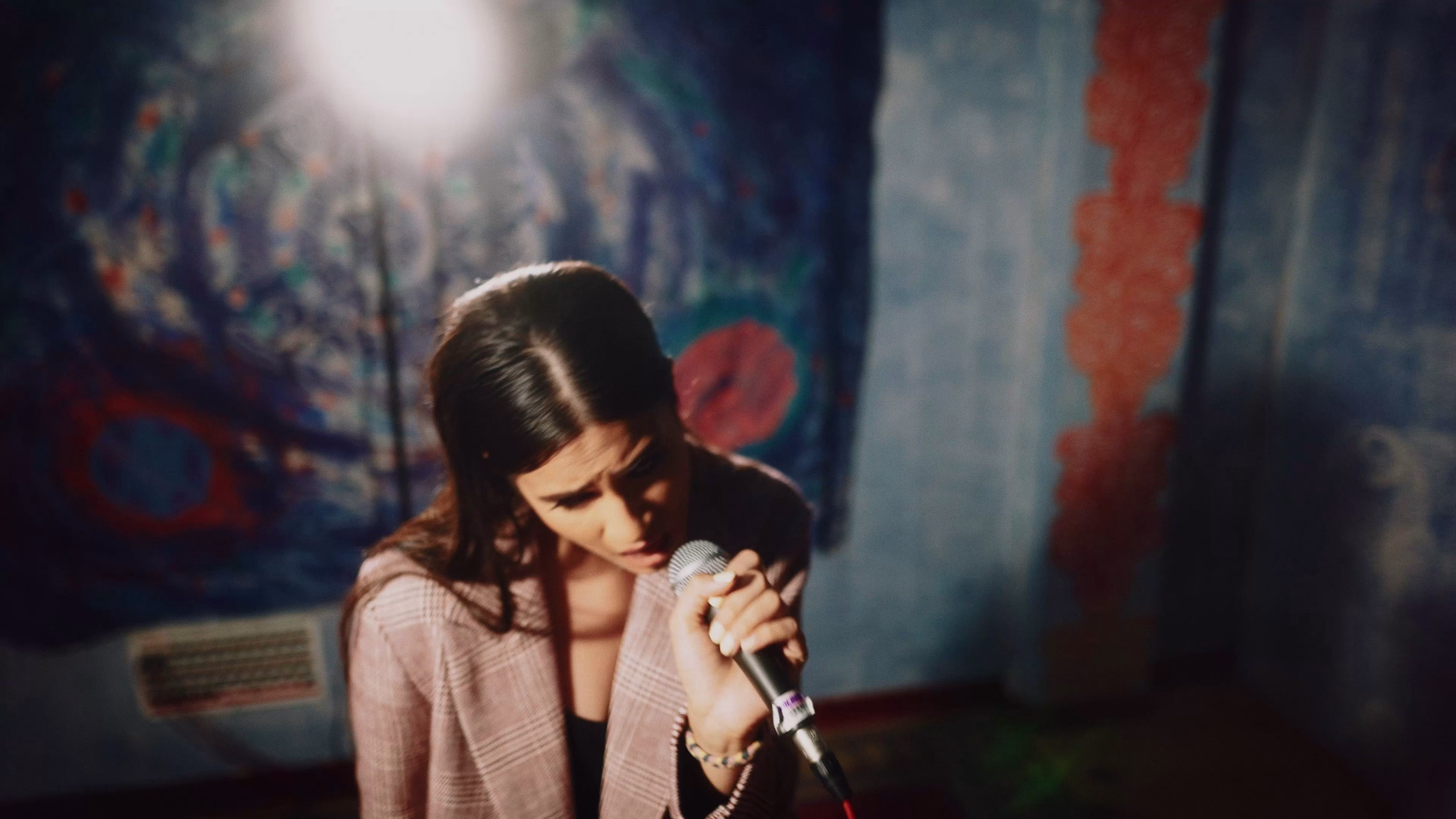 RIDI performing Creep during a multicamera London music video shoot
