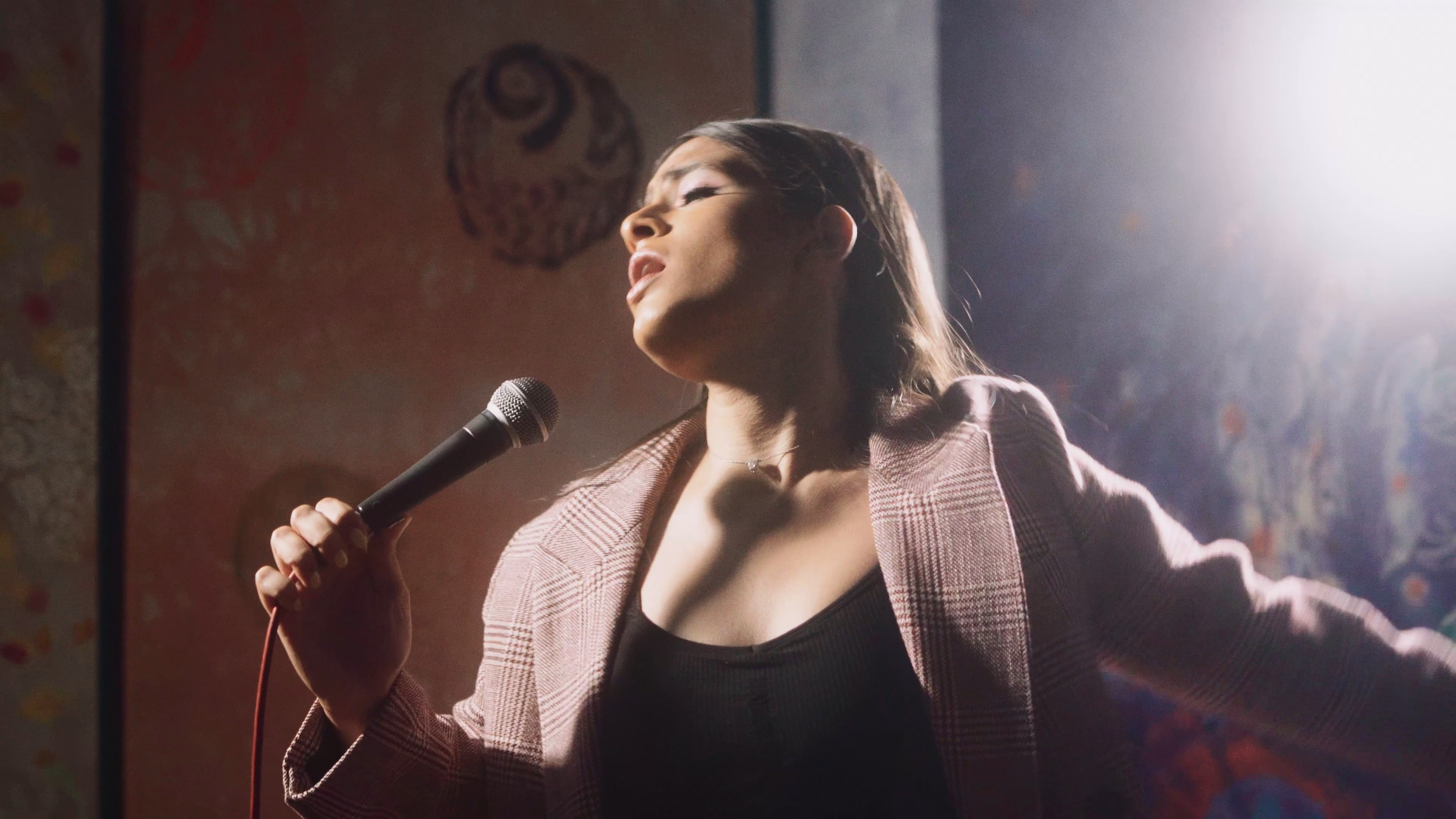 RIDI performing Creep during a multicamera London music video shoot