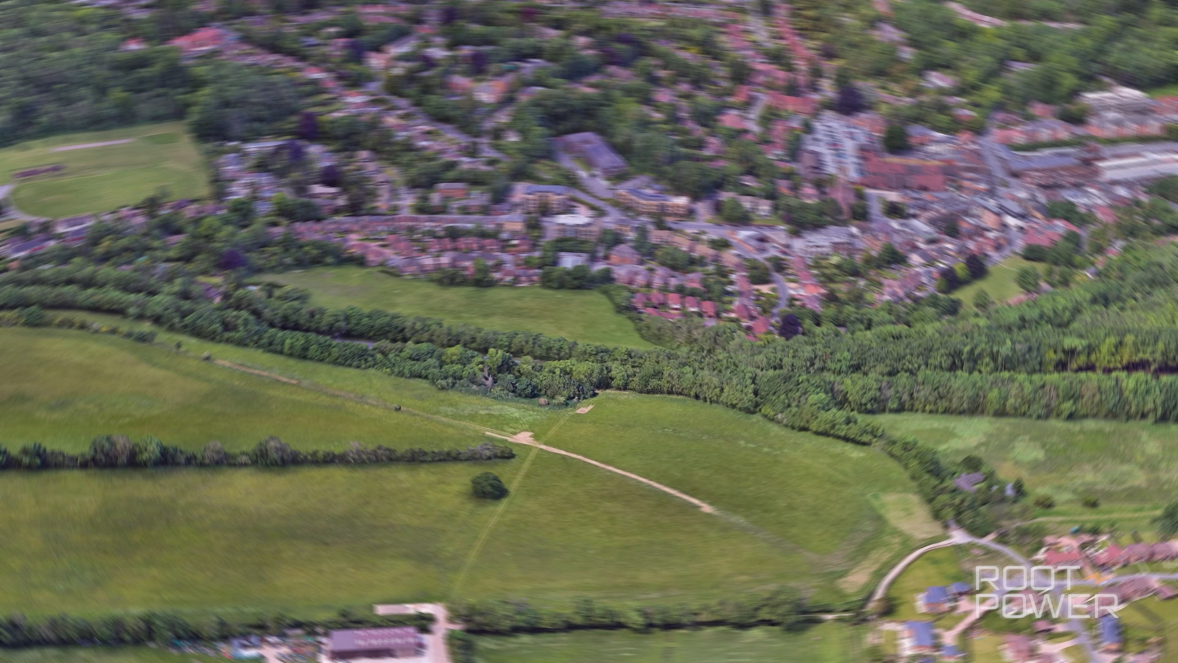Dynamic aerial approach toward the Root-Power Tillingdown site