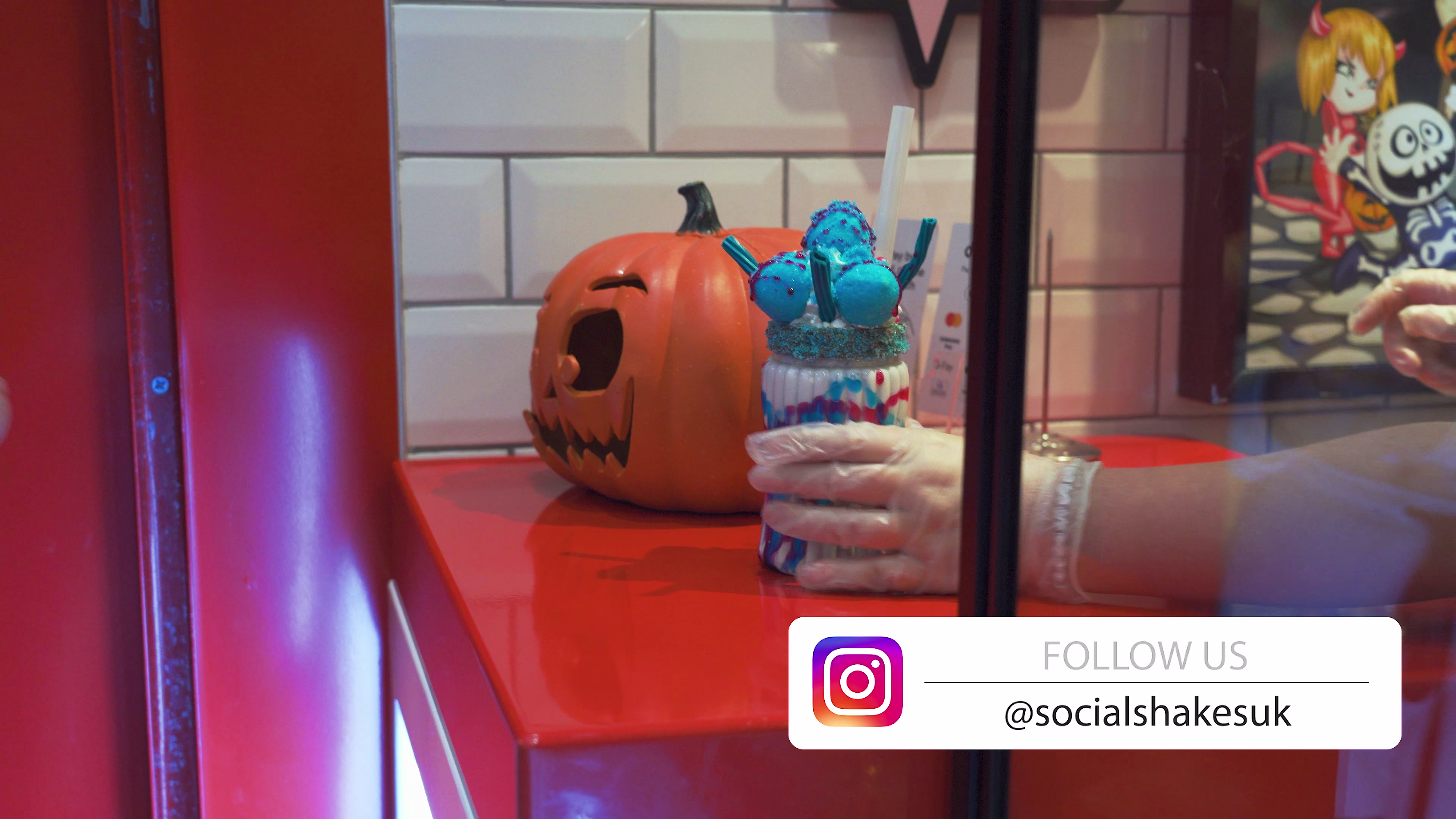 Behind the scenes during Social Shakes photography and video production