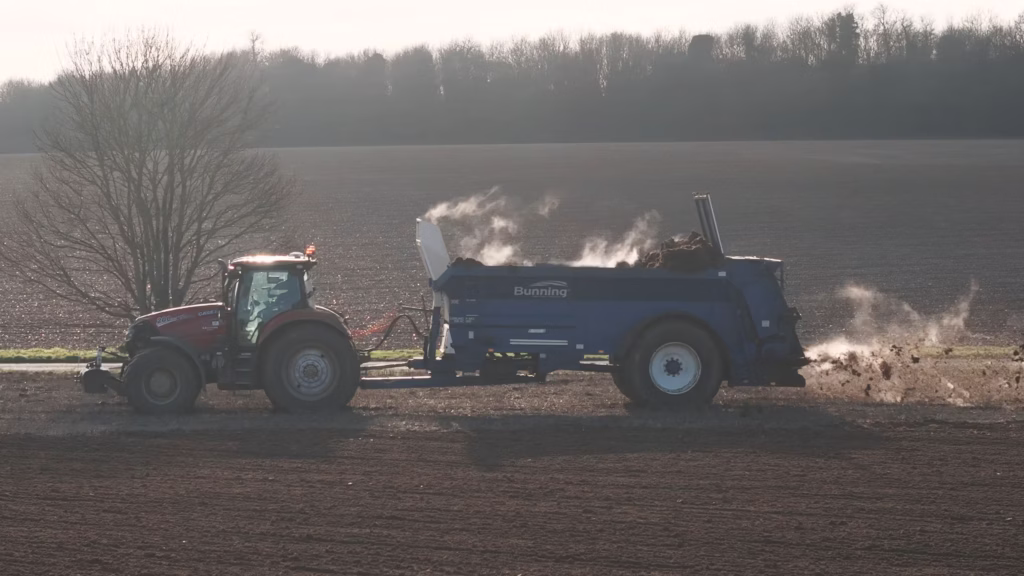 Close view of Sentry-branded agricultural machinery