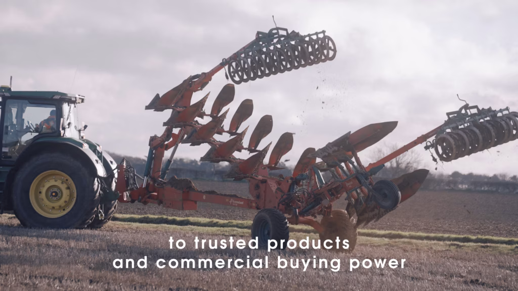 Agricultural machinery at a Norfolk farm filmed for Sentry