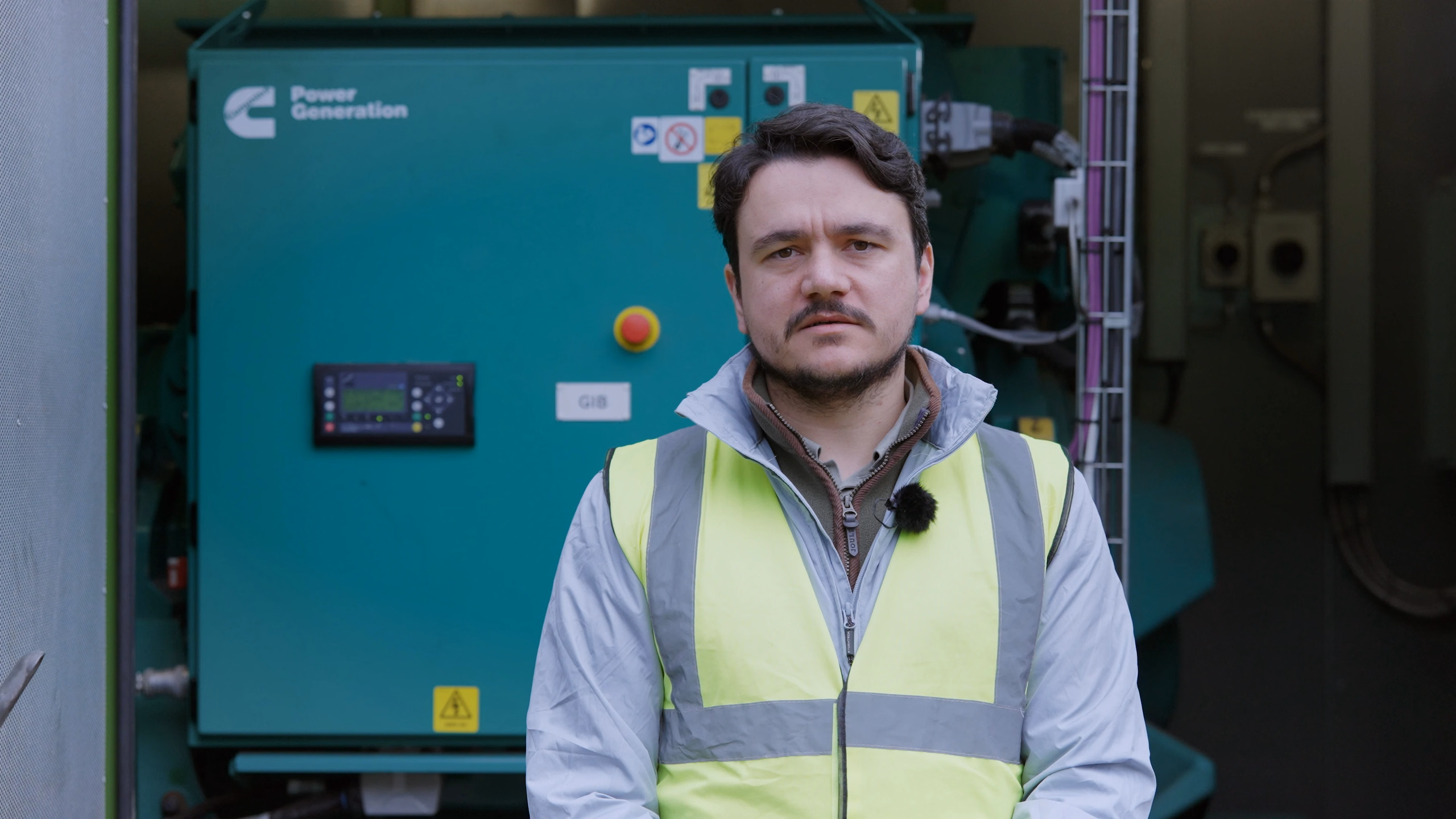 Terra Firma representative filmed for the site testimonial
