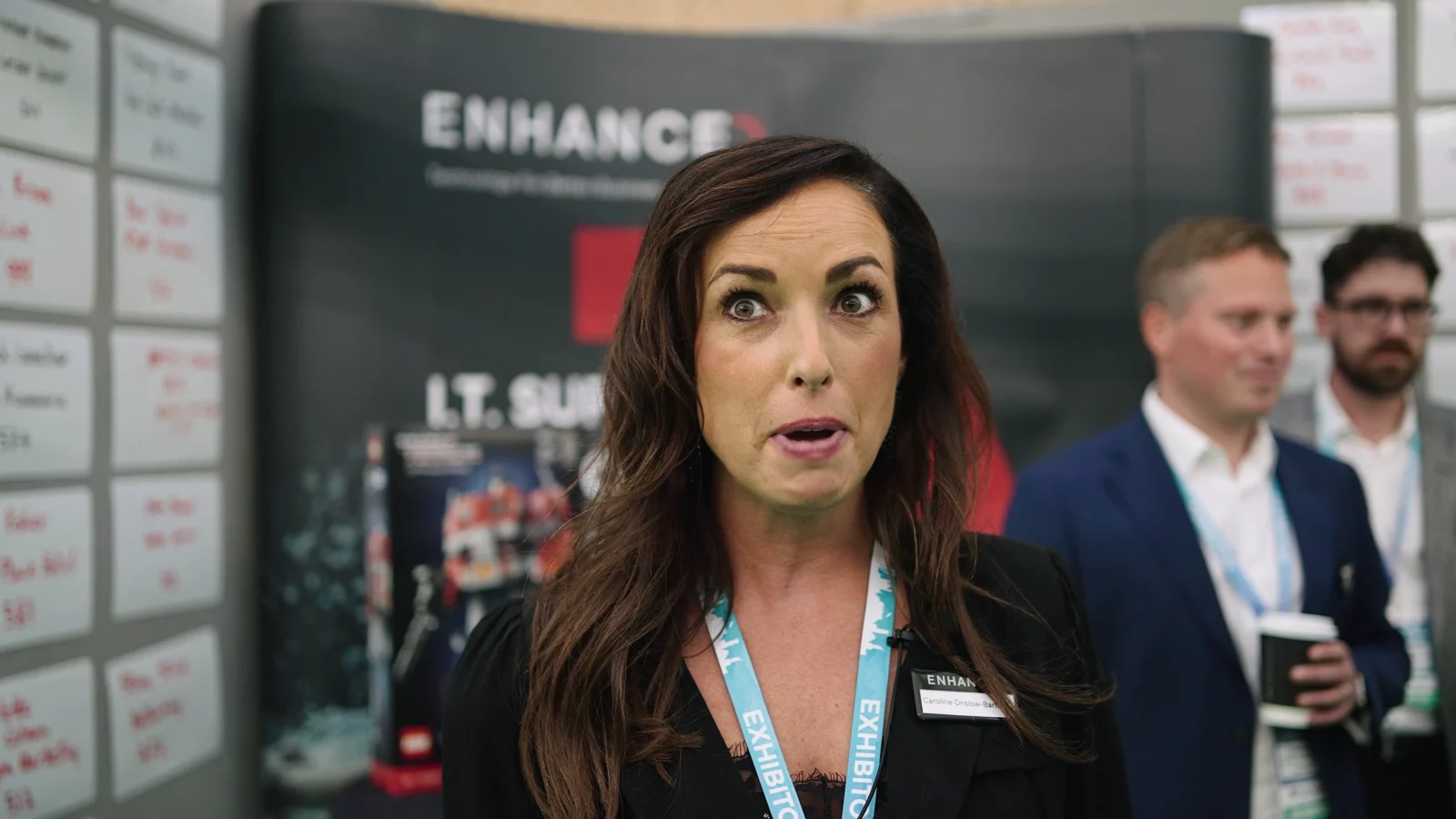 Exhibitor interview recorded on the Hampshire Business Show floor