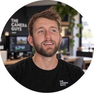 Sam, Company Director and lead shooter at The Camera Guys