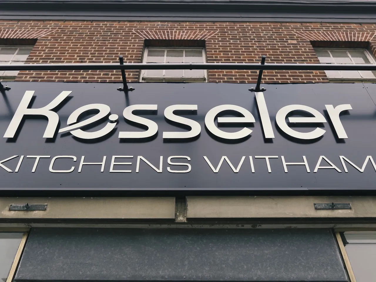 Kesseler Kitchens Witham sign