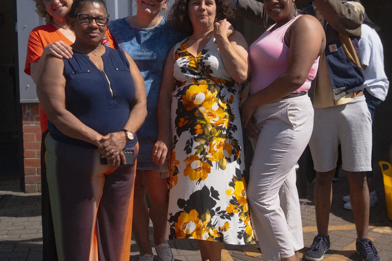 Group of colleagues posing together