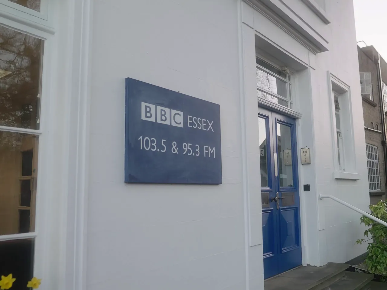 BBC Essex building sign