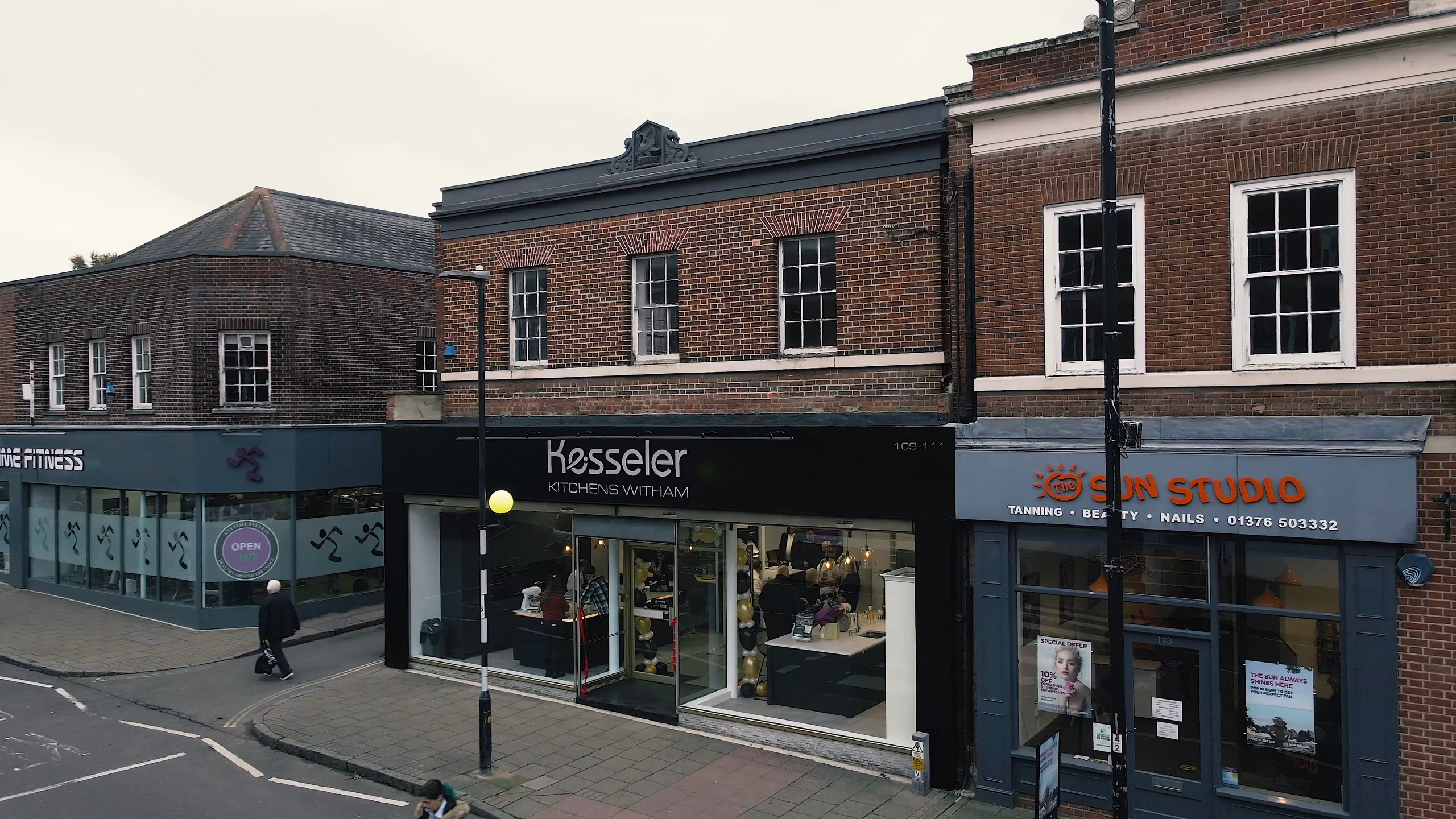 Kesseler Kitchens Witham showroom on Newland Street before the launch event